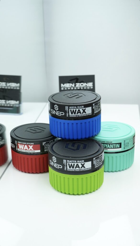 Product used by barber in Milton