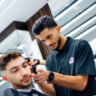 Crisp Line-up in Milton Barbershop